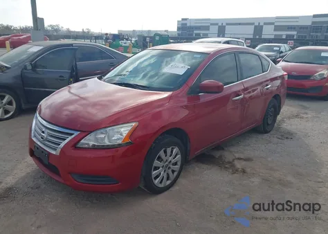 2014 Nissan Sentra Sv из США, поврежденный, VIN 3N1AB7AP4EY328024